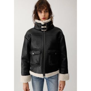 マウジー(moussy)のmoussy B-3フライトジャケット(ムートンコート)