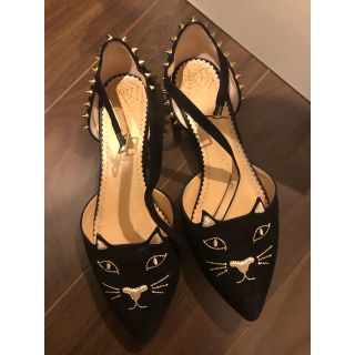 シャルロットオリンピア(Charlotte Olympia)のシャーロットオリンピア　スタッズキャットパンプス(ハイヒール/パンプス)