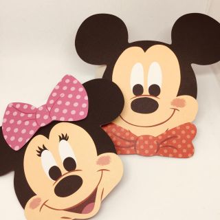 ディズニー(Disney)の大きくてかわいい！！ ポチ袋 【 2 枚組み 】(カード/レター/ラッピング)