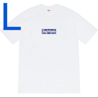 シュプリーム(Supreme)のsupreme bandana box logo tee Lサイズ(Tシャツ/カットソー(半袖/袖なし))