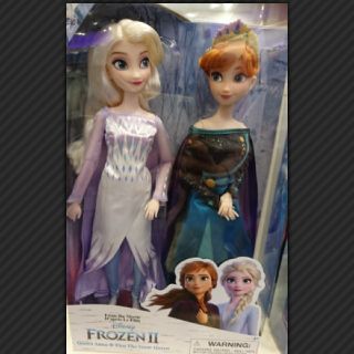 アナトユキノジョオウ(アナと雪の女王)のアナと雪の女王 エルサ&アナ クイーンルック(ぬいぐるみ/人形)