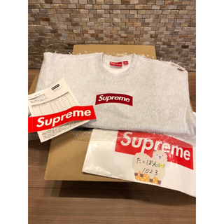 シュプリーム(Supreme)の新品 18FW supreme box logo crewneck M(スウェット)