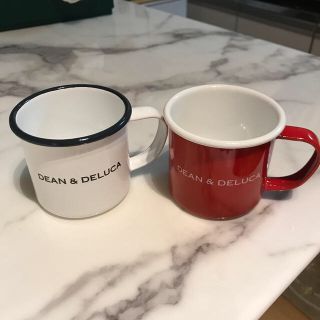 ディーンアンドデルーカ(DEAN & DELUCA)の【新品】Dean&deluca マグカップ  セット ホーロー(グラス/カップ)