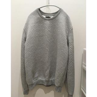 ザラ(ZARA)のZARA MEN トレーナー size L 42  グレー 美品 (スウェット)