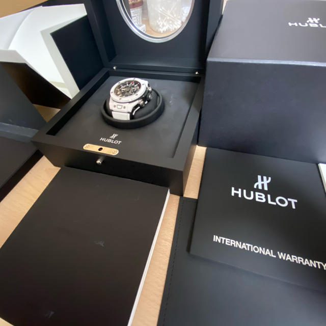 カルティエ 時計 メンズ 、 HUBLOT - 正規品ウブロビックバンウニコホワイトセラミック411.HX.1170.RX最安値の通販 by 買取屋