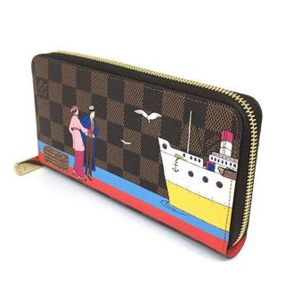 ルイヴィトン(LOUIS VUITTON)の正規品ルイヴィトン 長財布 ダミエ ジッピーウォレット N41665限定品(財布)