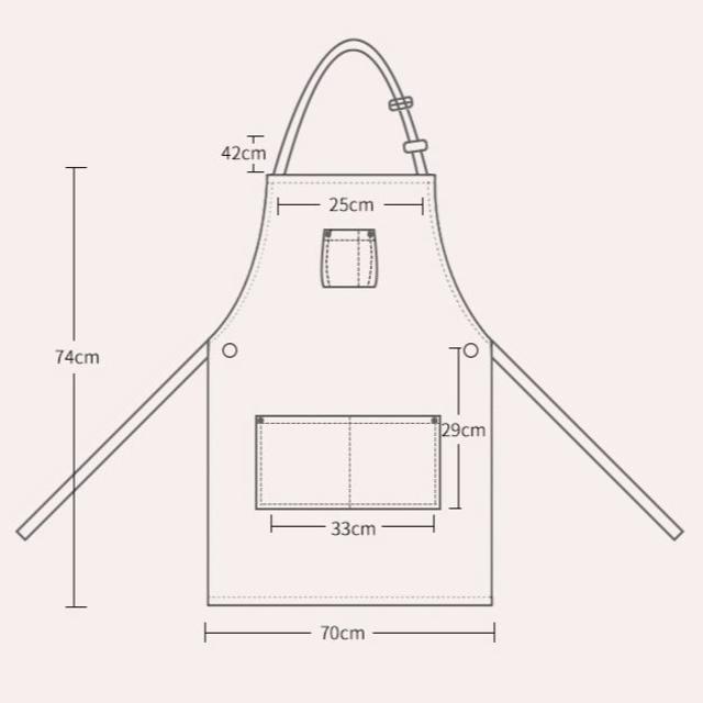 エプロン デニムエプロン レディース 作業エプロンガーデニング レディースのレディース その他(その他)の商品写真