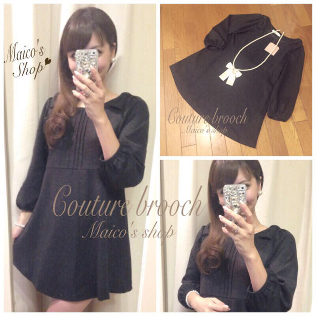 タグ付♡Couturebroochワンピ