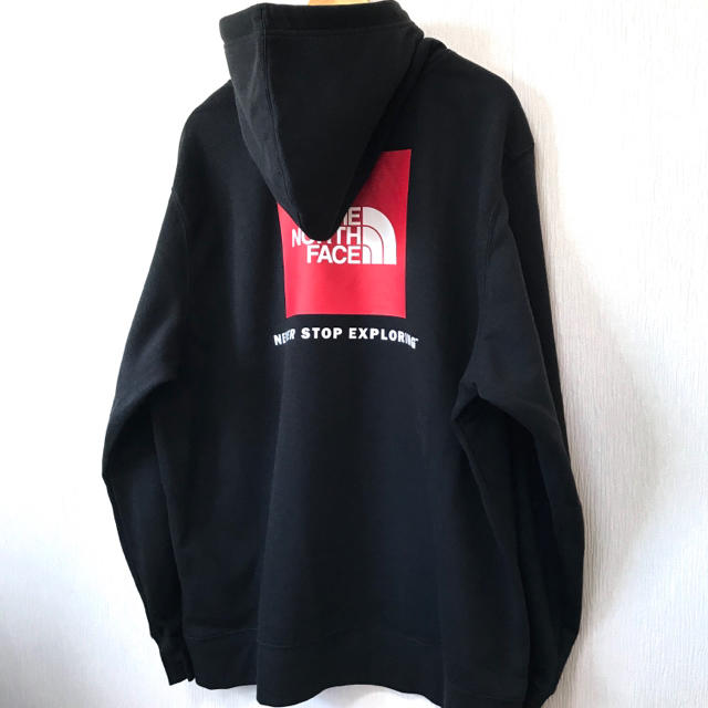 THE NORTH FACE - 3XL相当 新品 ノースフェイス BOXロゴ パーカー 黒