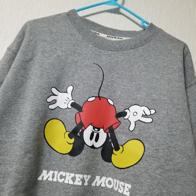 Disney(ディズニー)の新品 ディッキーズ トレーナー Dickies スウェット ミッキー 裏起毛 メンズのトップス(スウェット)の商品写真