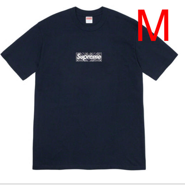 M Bandana Box Logo Tee Navy ボックスロゴ　ネイビーNavySIZE