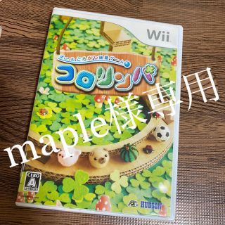 ウィー(Wii)のmaple様専用 (家庭用ゲームソフト)