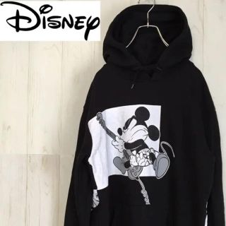 ディズニー(Disney)のDisney ディズニー　パーカー　ミッキー　mickey バックプリント(パーカー)