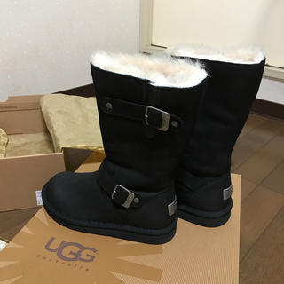 アグ(UGG)のUGGの黒ブーツ　新品(ブーツ)