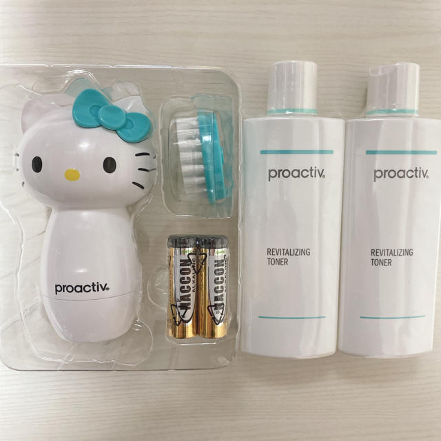 proactiv(プロアクティブ)のプロアクティブ リバイタライジング トナー(2個)電動洗顔ブラシ コスメ/美容のスキンケア/基礎化粧品(化粧水/ローション)の商品写真