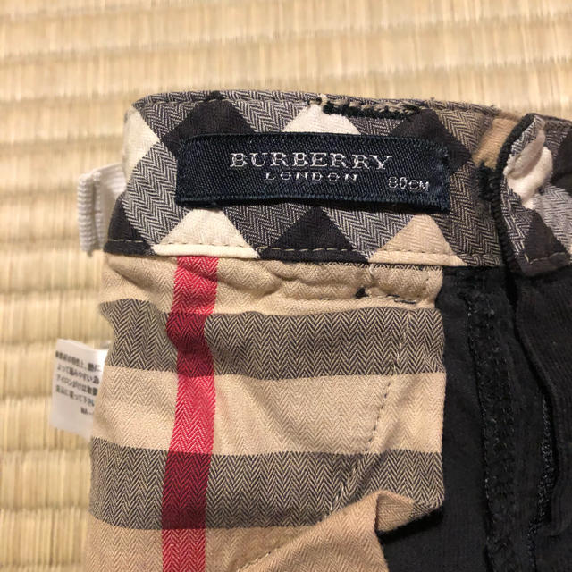 BURBERRY(バーバリー)のBurberry コーデュロイベビーパンツ 80センチ キッズ/ベビー/マタニティのベビー服(~85cm)(パンツ)の商品写真