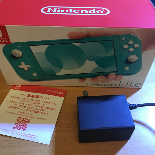 Nintendo Switch  Lite ターコイズandポケモンシールド！