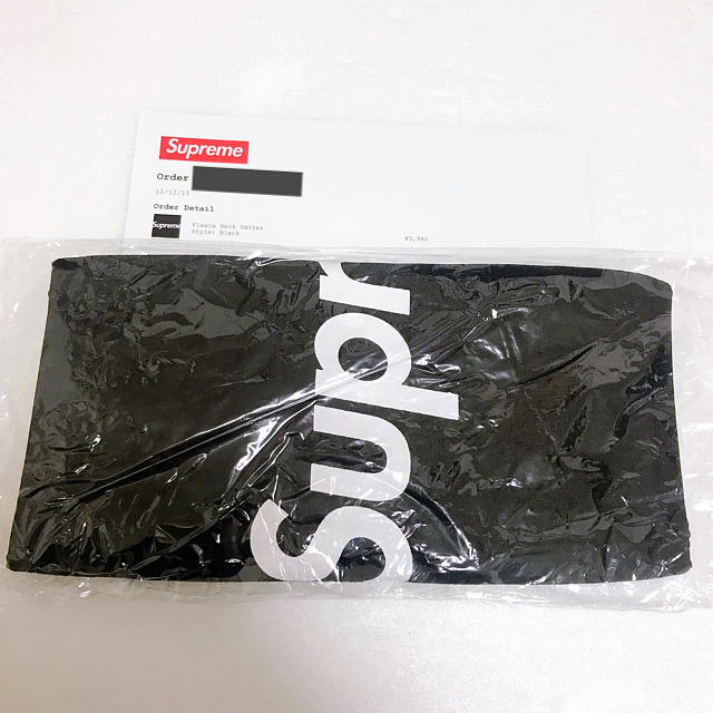 Supreme - Supreme 15AW fleece neck gaiter の+ontariohomeprotection.com