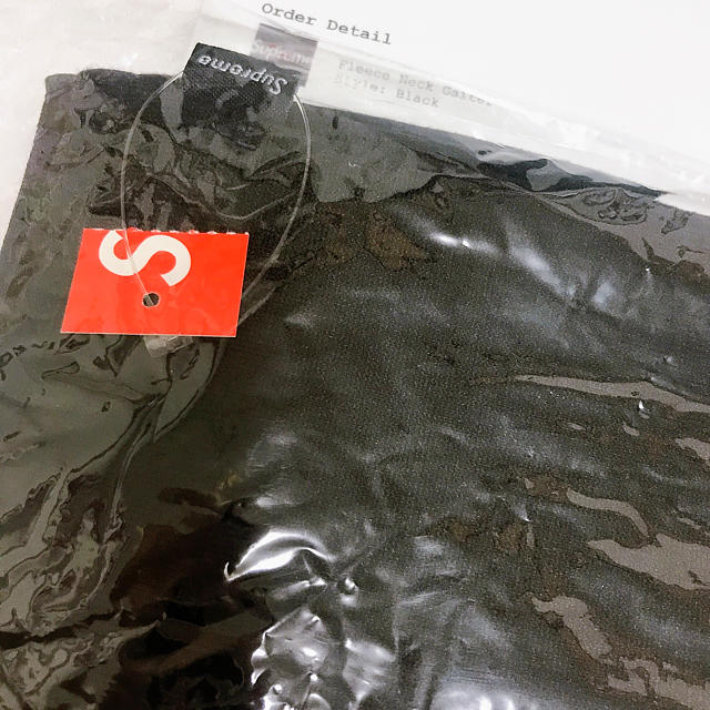 Supreme 15AW fleece neck gaiter