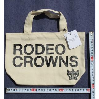 ロデオクラウンズ(RODEO CROWNS)の新品 ロデオクラウンズ トートバッグ オフ ホワイト ハンドバッグ バッグ(トートバッグ)