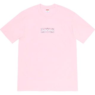 シュプリーム(Supreme)のM Supreme Bandana Box Logo Tee Pink 国内正規(Tシャツ/カットソー(半袖/袖なし))