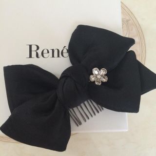 ルネ(René)のRene♡リボンバレッタ(バレッタ/ヘアクリップ)