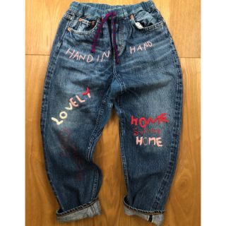 デニムダンガリー(DENIM DUNGAREE)のデニム&ダンガリー ✳︎DENIM&DUNGAREE パンツ 140 美品♪(パンツ/スパッツ)