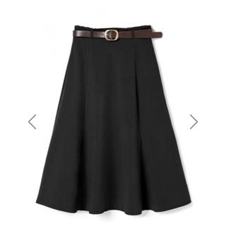 グレイル(GRL)のGRL スカート　黒(ひざ丈スカート)