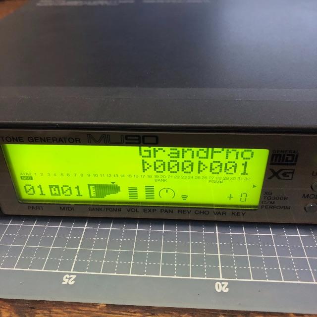 ヤマハ 音源モジュール/トーンジェネレーター MU90 | munchercruncher.com