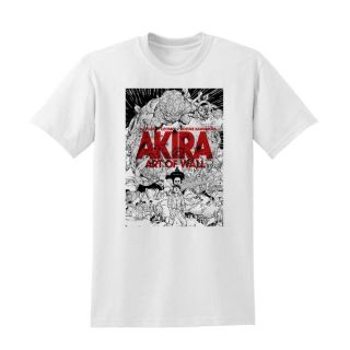 AKIRA Tシャツ L 白 white 限定 PARCO 大友克洋(Tシャツ/カットソー(半袖/袖なし))