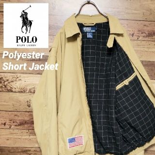 ポロラルフローレン(POLO RALPH LAUREN)の《専用》ポロラルフローレン ポリエステルジャケット ブルゾン ドリズラー星条旗(ブルゾン)