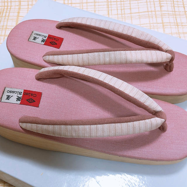 カレンブロッソ 菱屋 カフェ草履 小千谷縮 Lサイズ | asace.co.nz