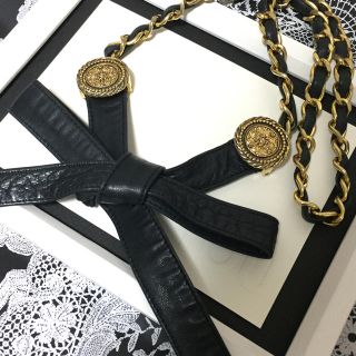 シャネル(CHANEL)の✝CHANEL チェーンレザーベルト✝(ベルト)