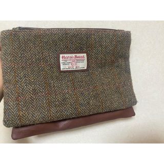 ハリスツイード(Harris Tweed)のハリスツイード 2wayバッグ(クラッチバッグ)