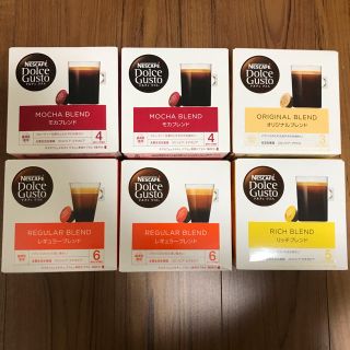 ネスレ(Nestle)の新品　ネスカフェ　ドルチェグスト　カプセル　6箱(コーヒー)