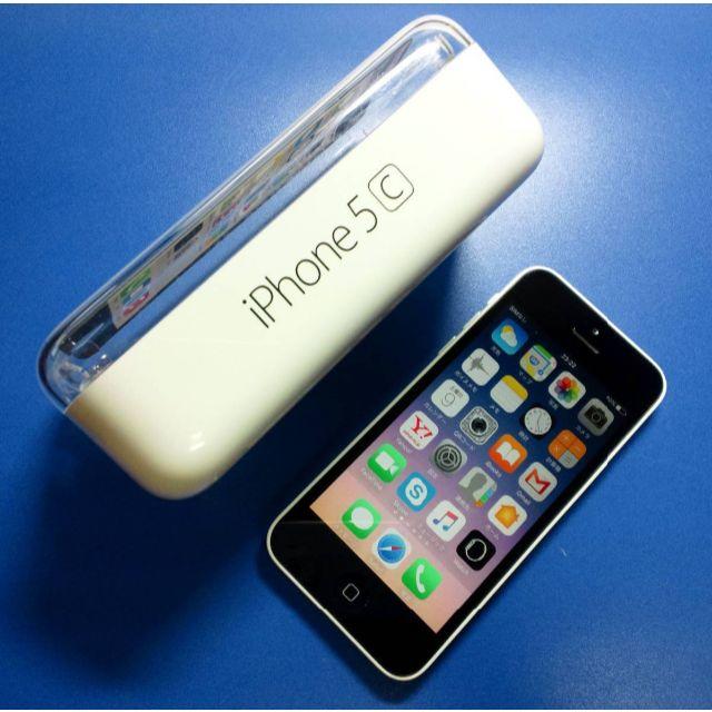 iPhone5c 16GB／DOCOMO／白／ドコモ