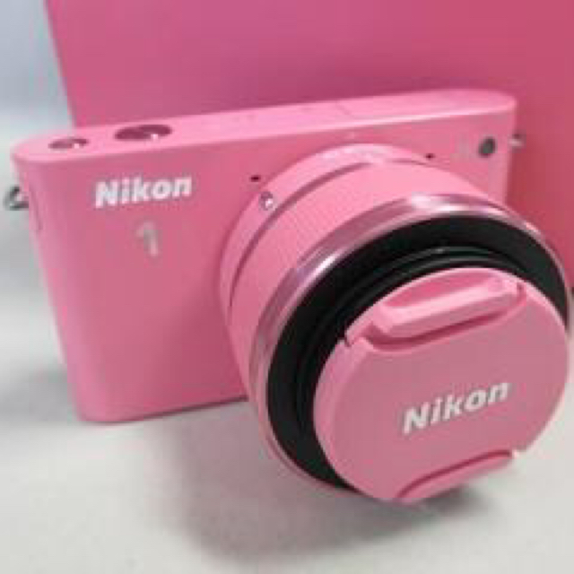 NIKON ピンク J1の通販 by あみ's shop|ラクマ