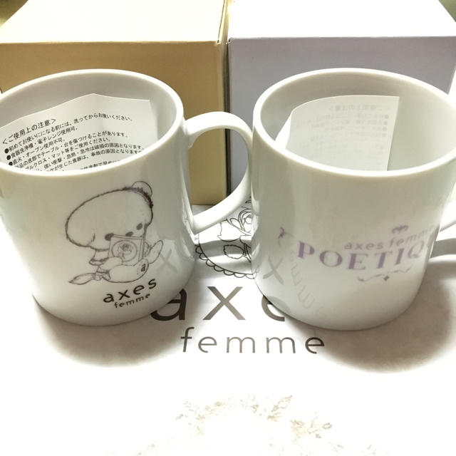 axes femme(アクシーズファム)のaxes マグカップ インテリア/住まい/日用品のキッチン/食器(グラス/カップ)の商品写真