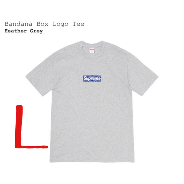 Supreme(シュプリーム)のSupreme Bandana Box Logo tee メンズのトップス(Tシャツ/カットソー(半袖/袖なし))の商品写真