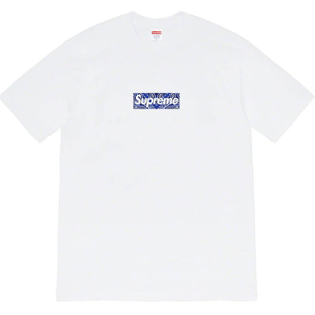 Tシャツ/カットソー(半袖/袖なし)Supreme Bandana Box Logo Tee