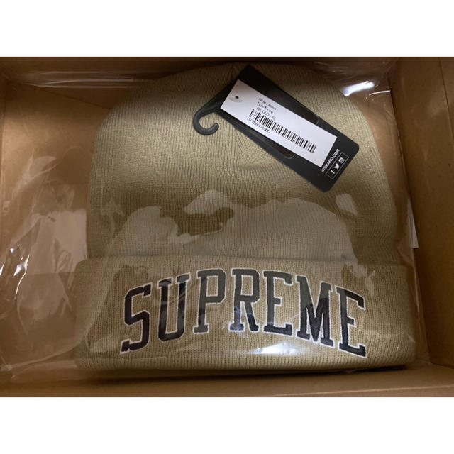 Supreme NFL Raiders '47 Beanie tan