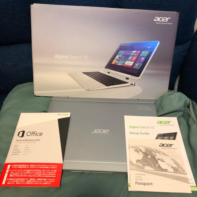 Acer(エイサー)のacer Aspire Switch 10 ノートパソコン タブレット美品 スマホ/家電/カメラのPC/タブレット(タブレット)の商品写真