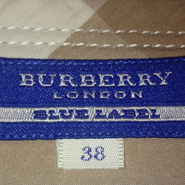BURBERRY(バーバリー)のバーバリーブルーレーベルの半袖ワンピース レディースのワンピース(ミニワンピース)の商品写真