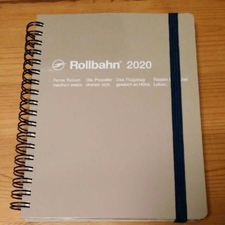 2020年 ロルバーン スケジュール帳 Lサイズ　グレージュ(カレンダー/スケジュール)