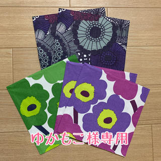 マリメッコ(marimekko)のゆかもこ様専用■ペーパーナプキン 5枚(テーブル用品)