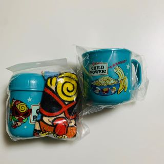 ヒステリックミニ(HYSTERIC MINI)のHYSTERIC MINI  ヒステリックミニ　コップとおしぼりセット💖水色(その他)