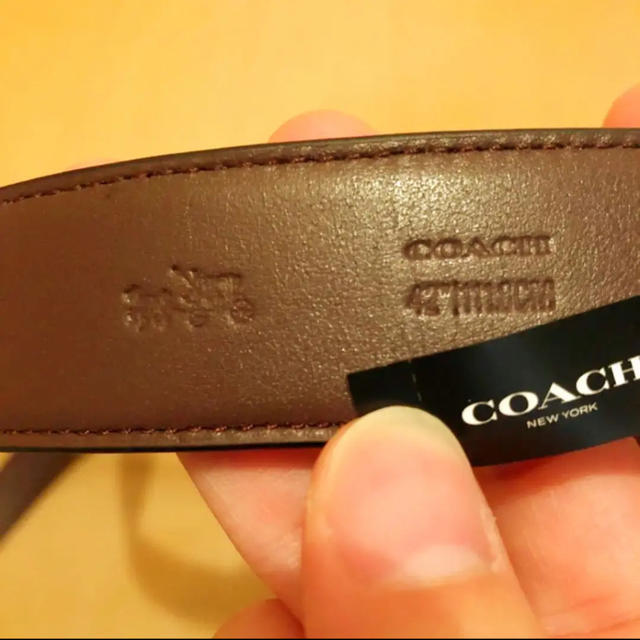 COACH リバーシブルベルト