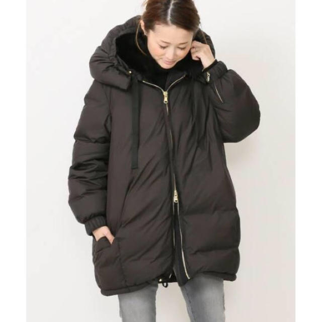 ★決算特価商品★ Deuxieme - CLASSE DEUXIEME classe (美品) フードダウン 2018AW ダウンコート