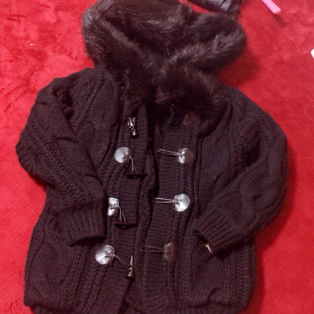 DaTuRa(ダチュラ)のDaTuRa❤︎ダッフルコート黒 レディースのジャケット/アウター(ダッフルコート)の商品写真