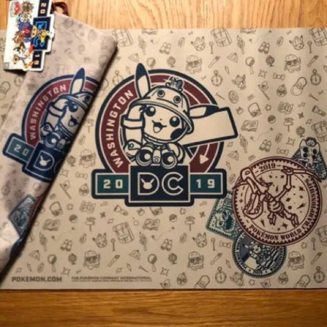 激レア】【新品】ポケモンカード wcs2019 ワシントンDC プレイマット